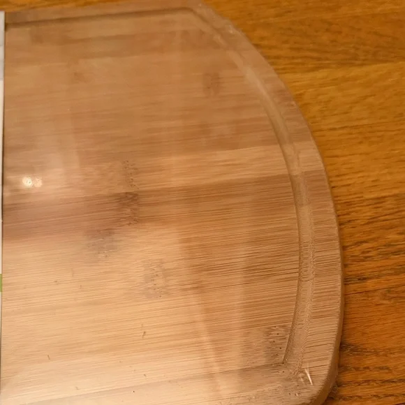 Food Network Natural Bamboo Cutting Board NEW - Picture 4 of 9